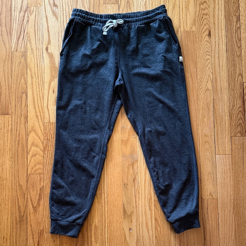 Vuori S Charcoal Performance Drawstring Jogger Sweatpants great pre owned cond - Picture 4 of 8